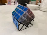 Calvin's 4x4x4 Inverted Glassy House Cube I (Slim Tower)