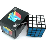 Moyu MeiLong 4M Magnetic 4x4x4 Cube Black Body